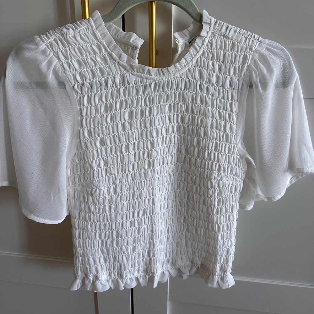 Abercrombie Smocked Blouse